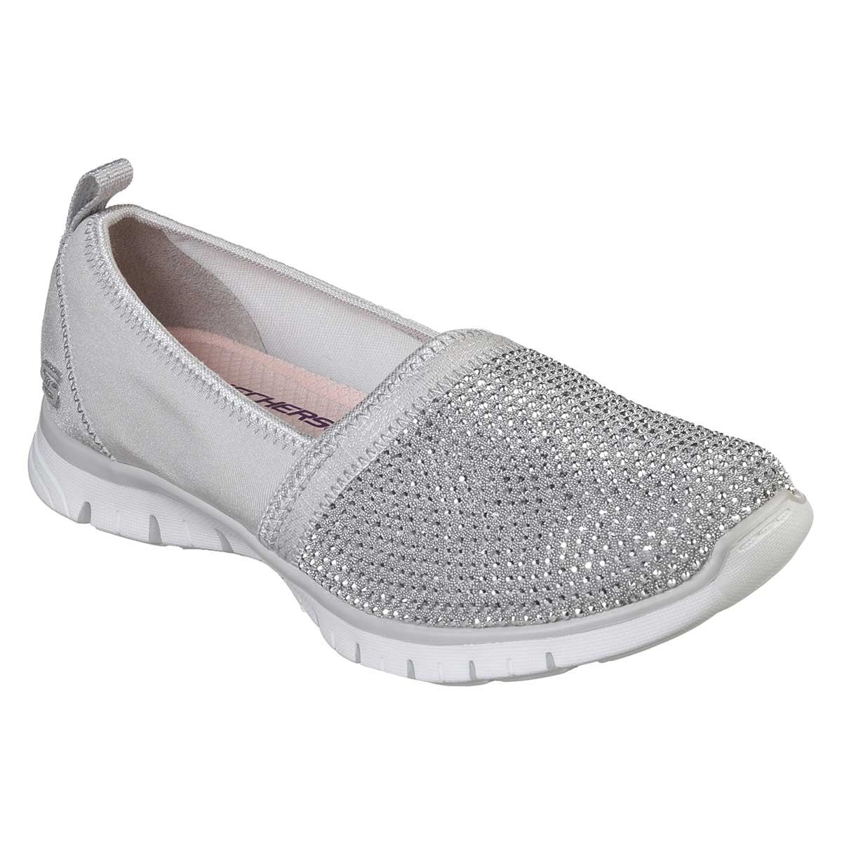 skechers relaxed fit blanco