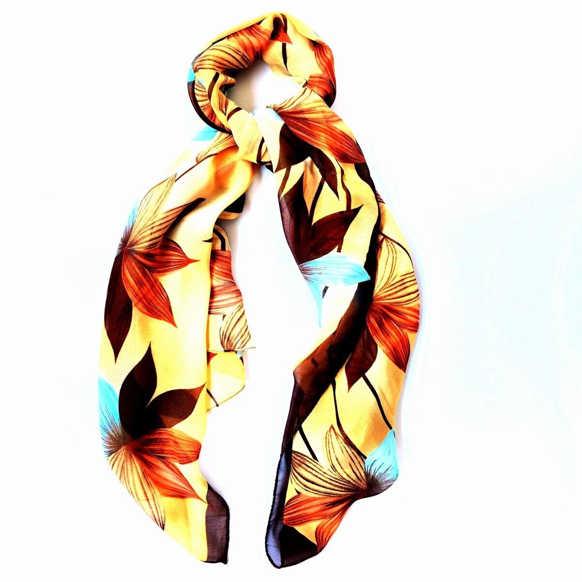 Maxi Fullard con Estampado Tropical Phi By Philosophy Accessories