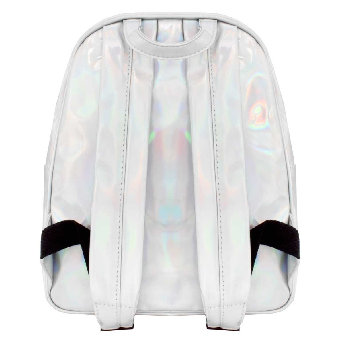 Backpack Charol Plateado C2C