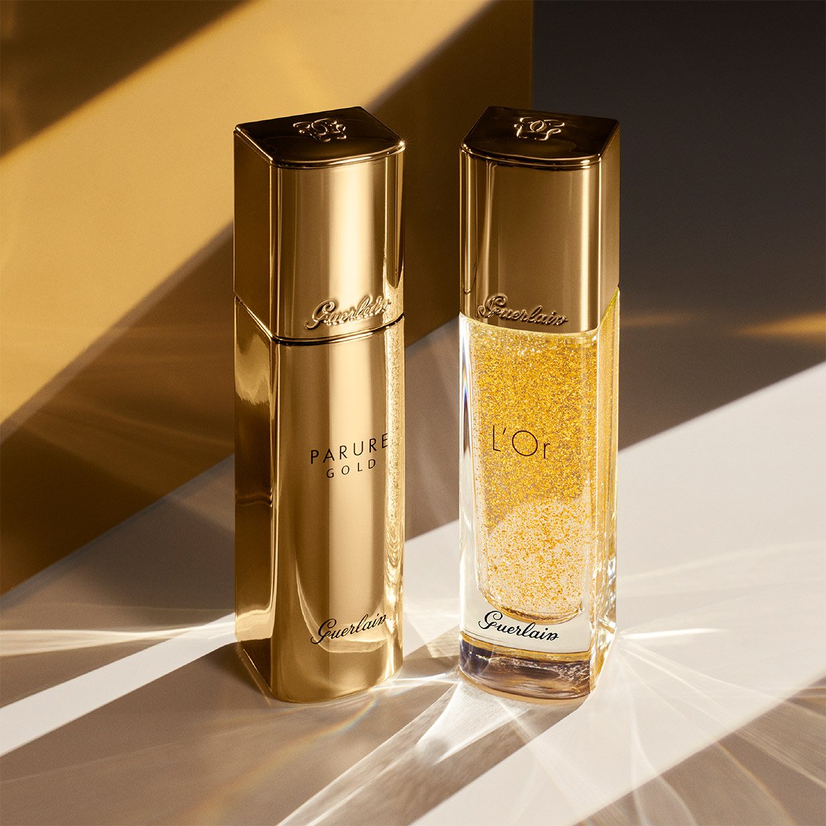 Base de Maquillaje Fluida Guerlain Parure Gold 02 Beige Clair 30 Ml