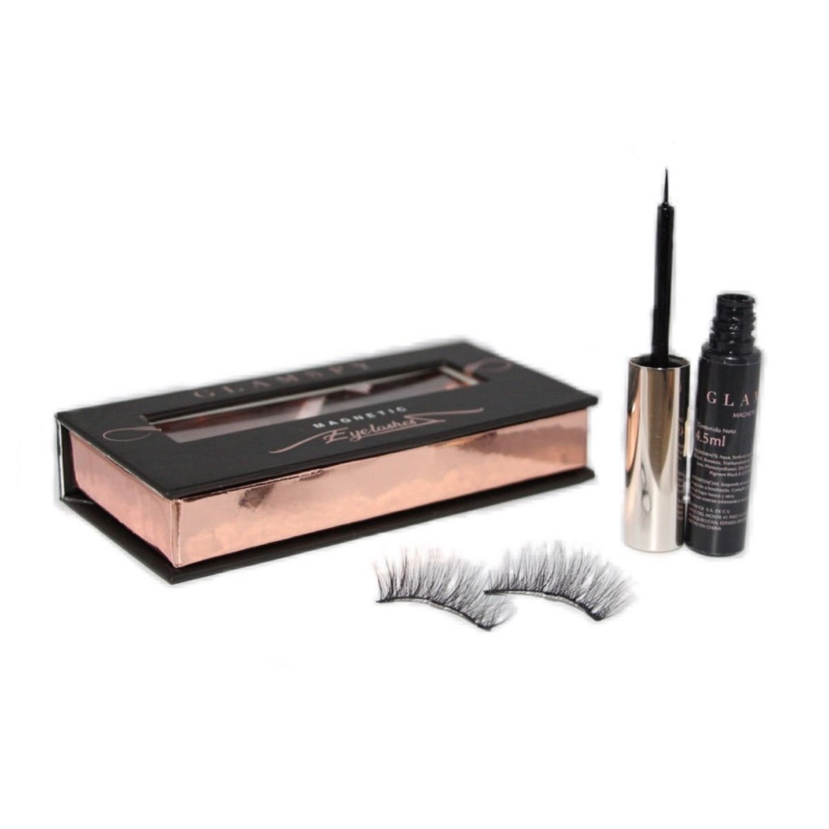 Kit Casual Delineador + Pestañas Glamspy