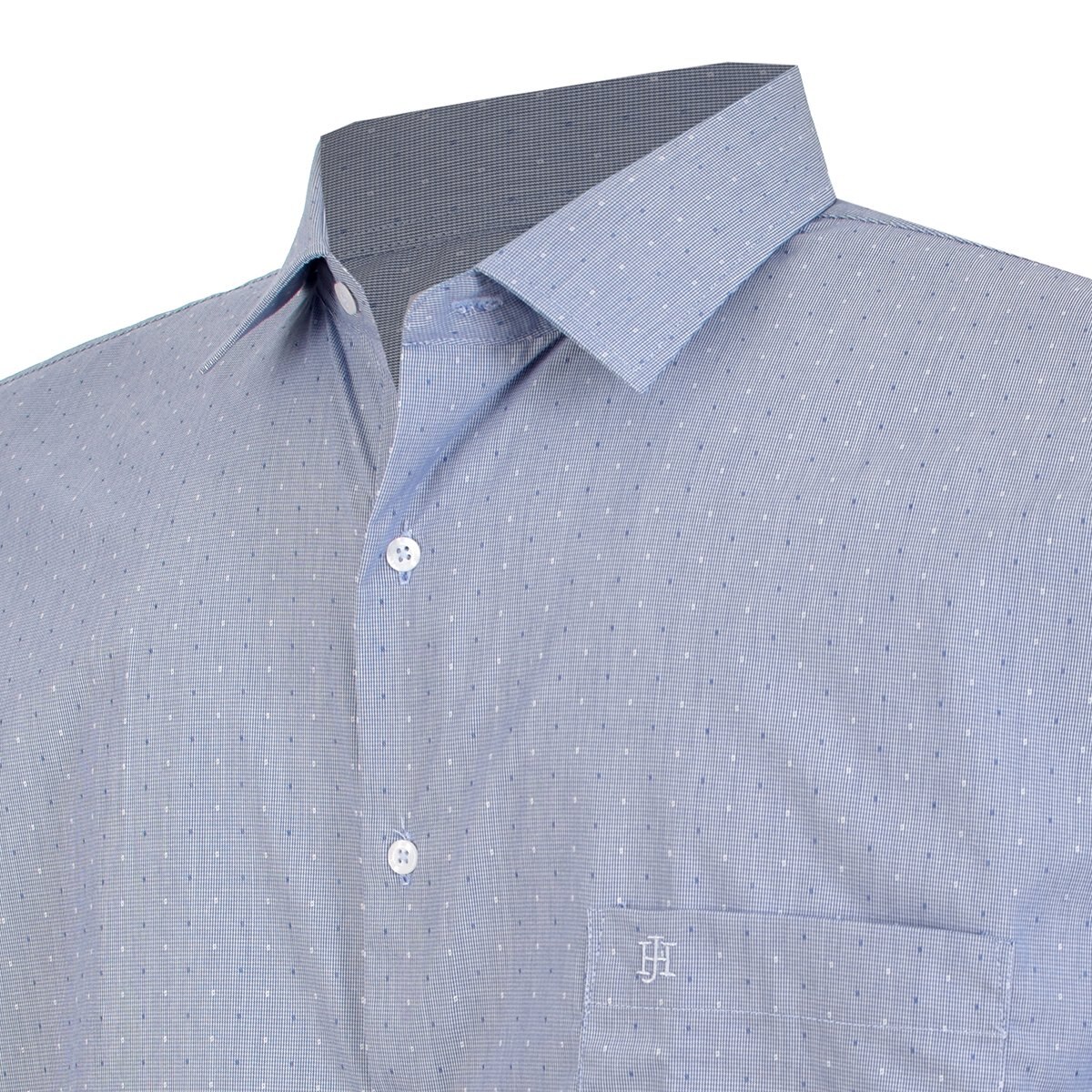 Camisa Azul Maquinilla John Henry para Caballero