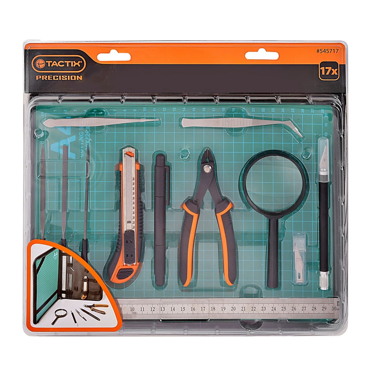 Set Autocle de 17 Herramientas para Hobbies Tactix