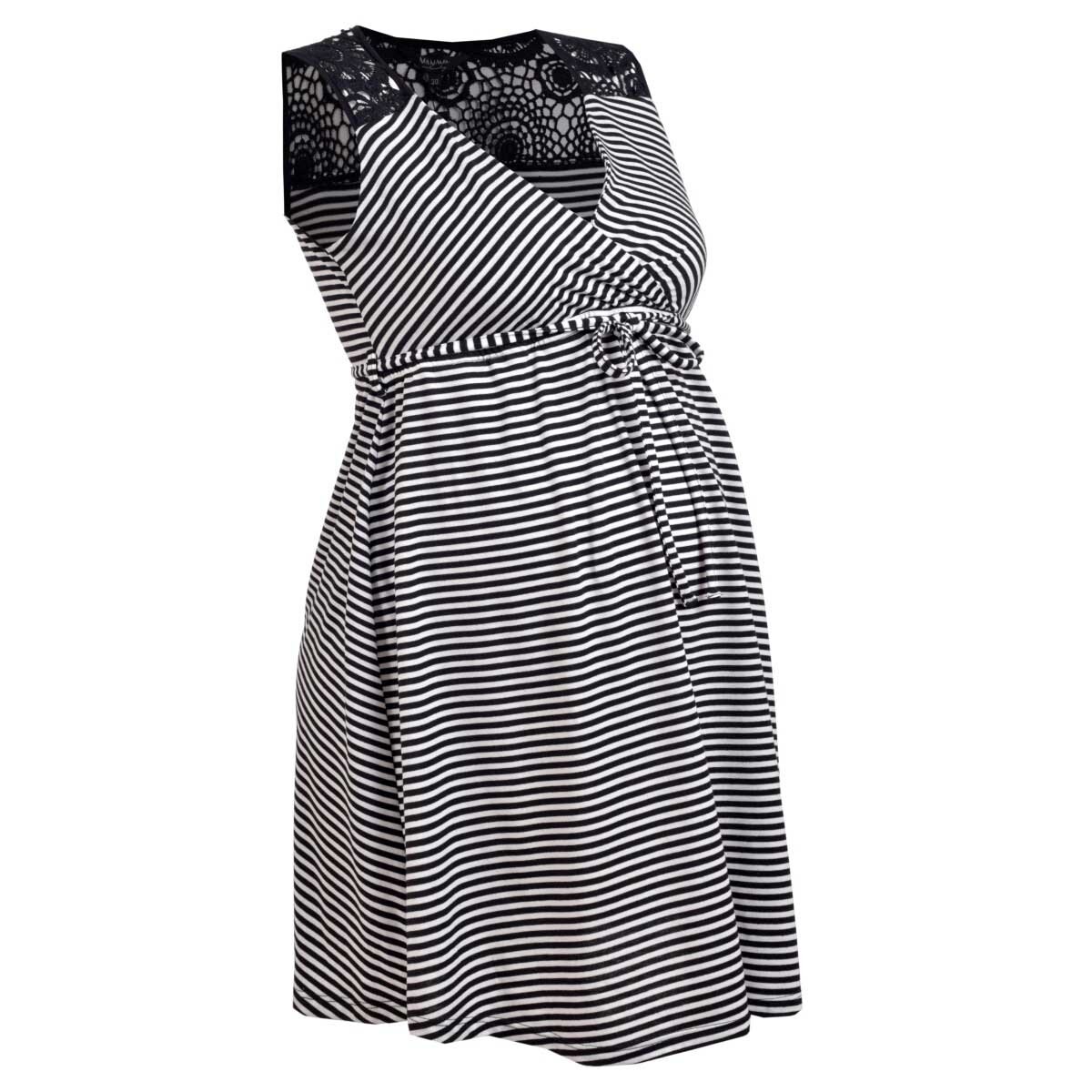 Vestido Encaje en Frente y Espalda Mama Mia