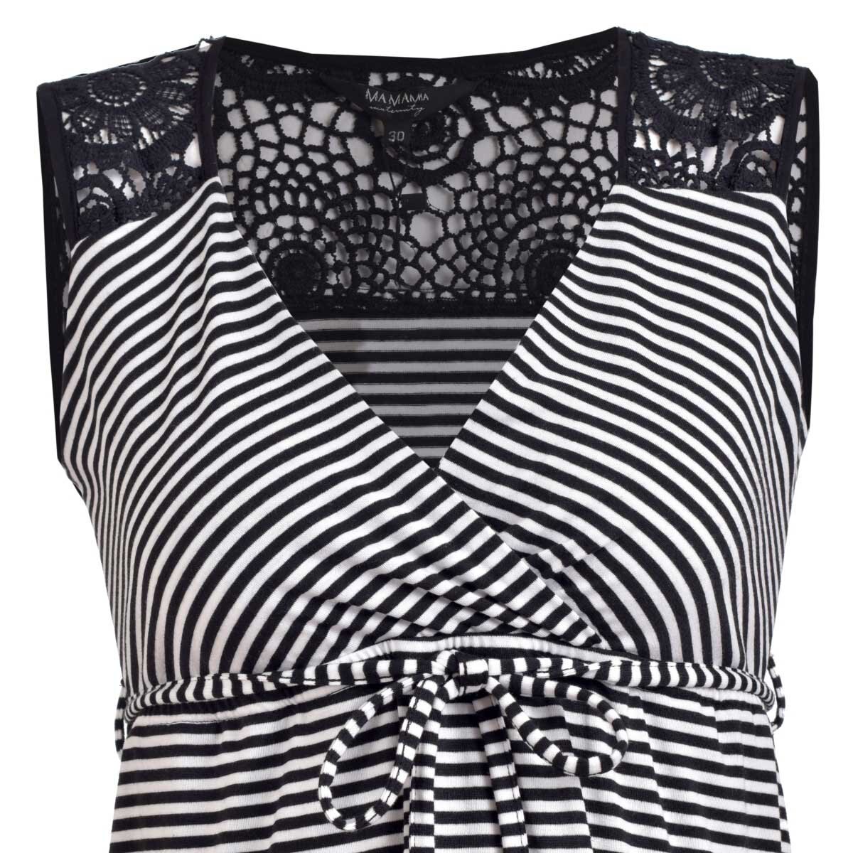 Vestido Encaje en Frente y Espalda Mama Mia