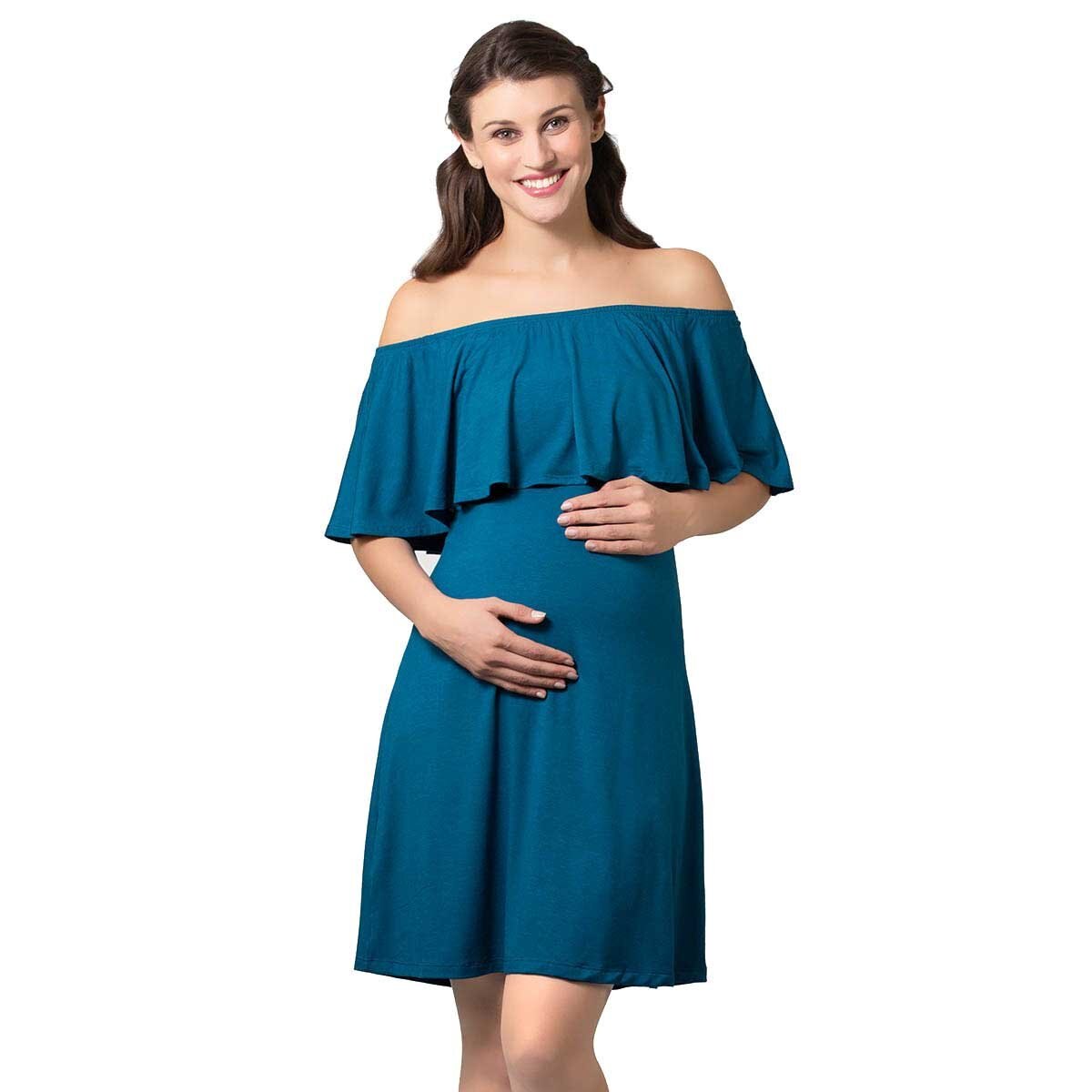 Vestido Corto Volante Tipo Capa 9 Months