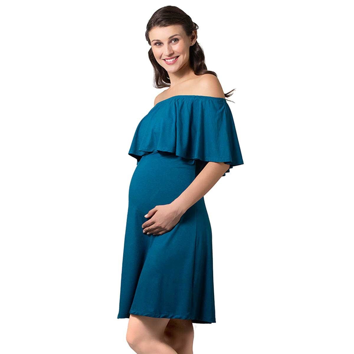 Vestido Corto Volante Tipo Capa 9 Months