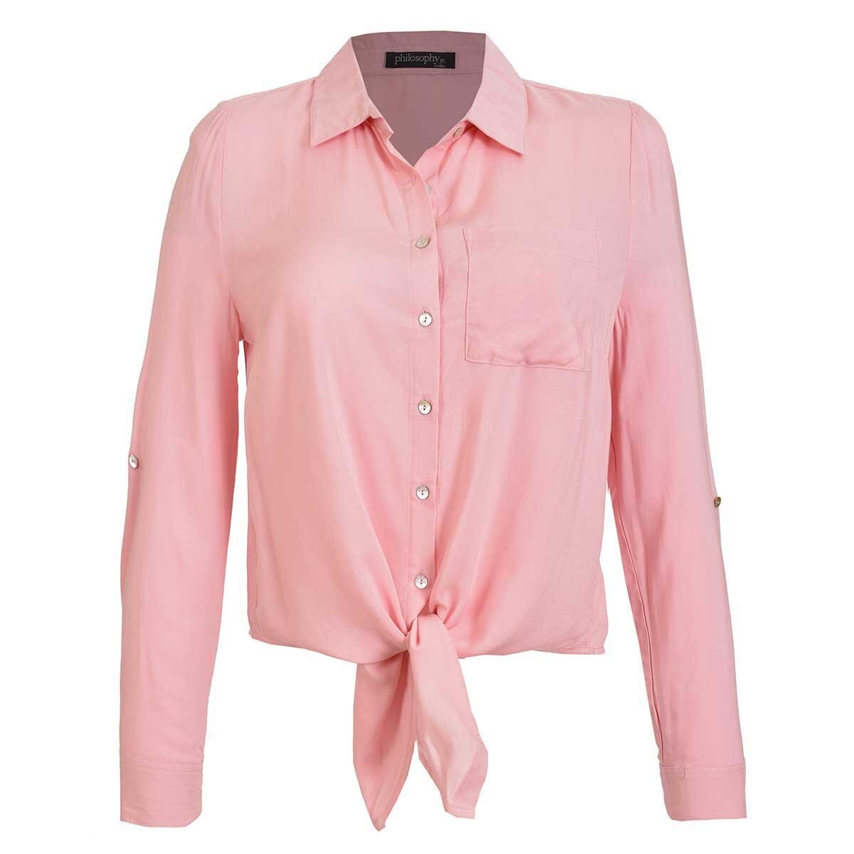 Blusa con Amarre en Ruedo Philosophy Jr para Dama