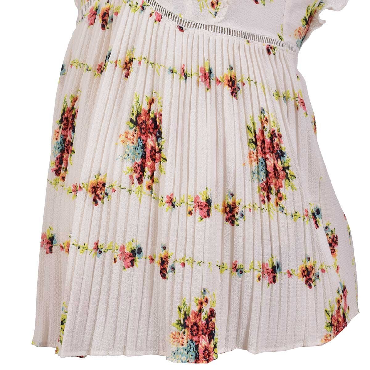 Blusa para Dama Corte Imperio Escarola en Hombro Mama Mia