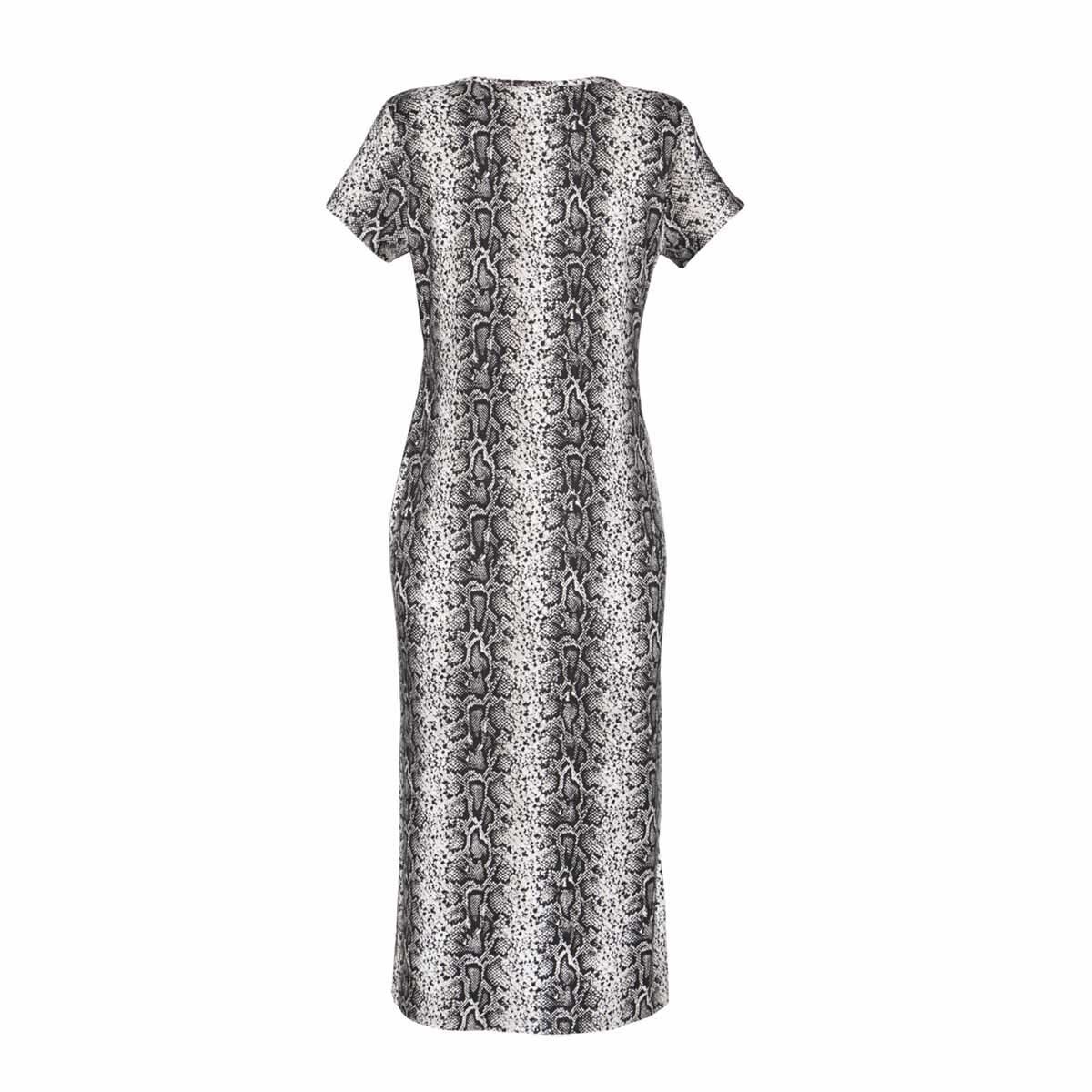 Maxi Vestido Manga Corta Nine To Go