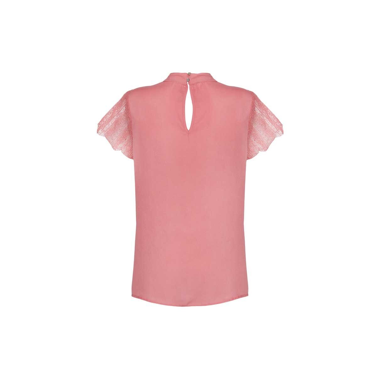 Blusa para Dama Choker Tela en Combinación Nine To Go