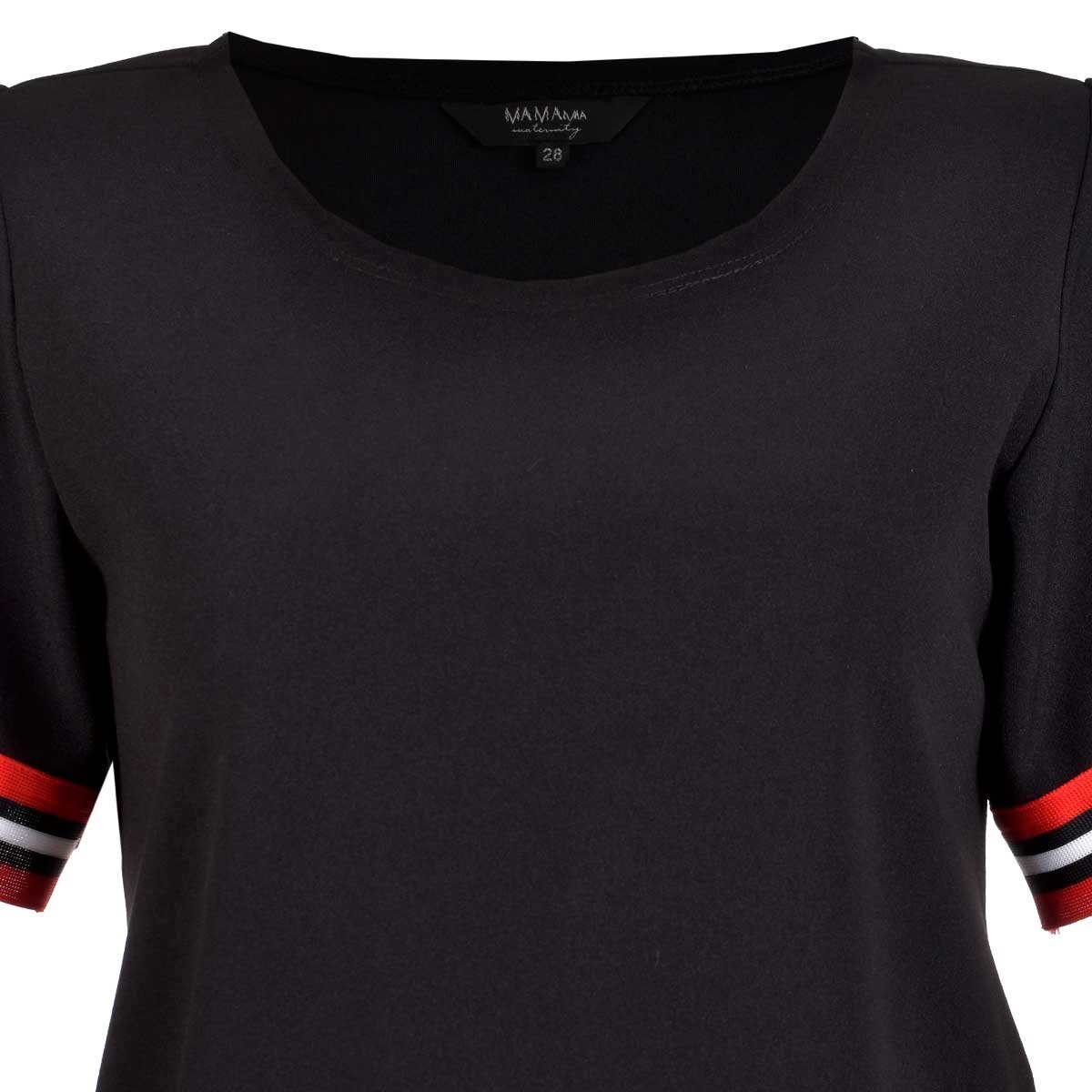 Blusa para Dama con Cinta en Contraste Mama Mia