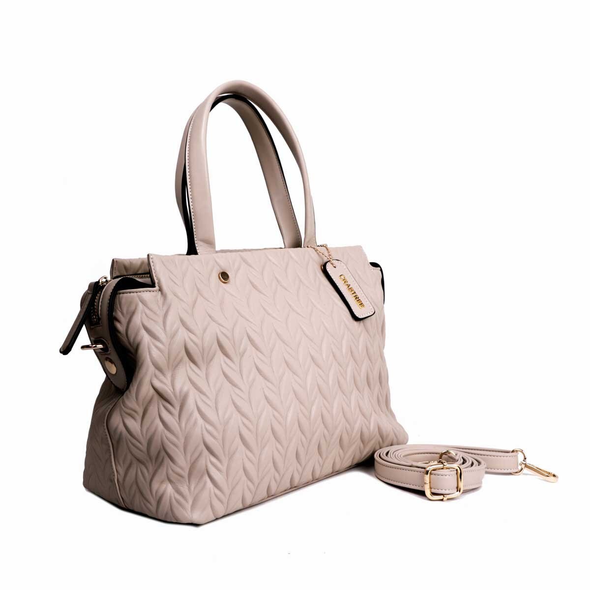 Bolso Tote Hueso Crabtree