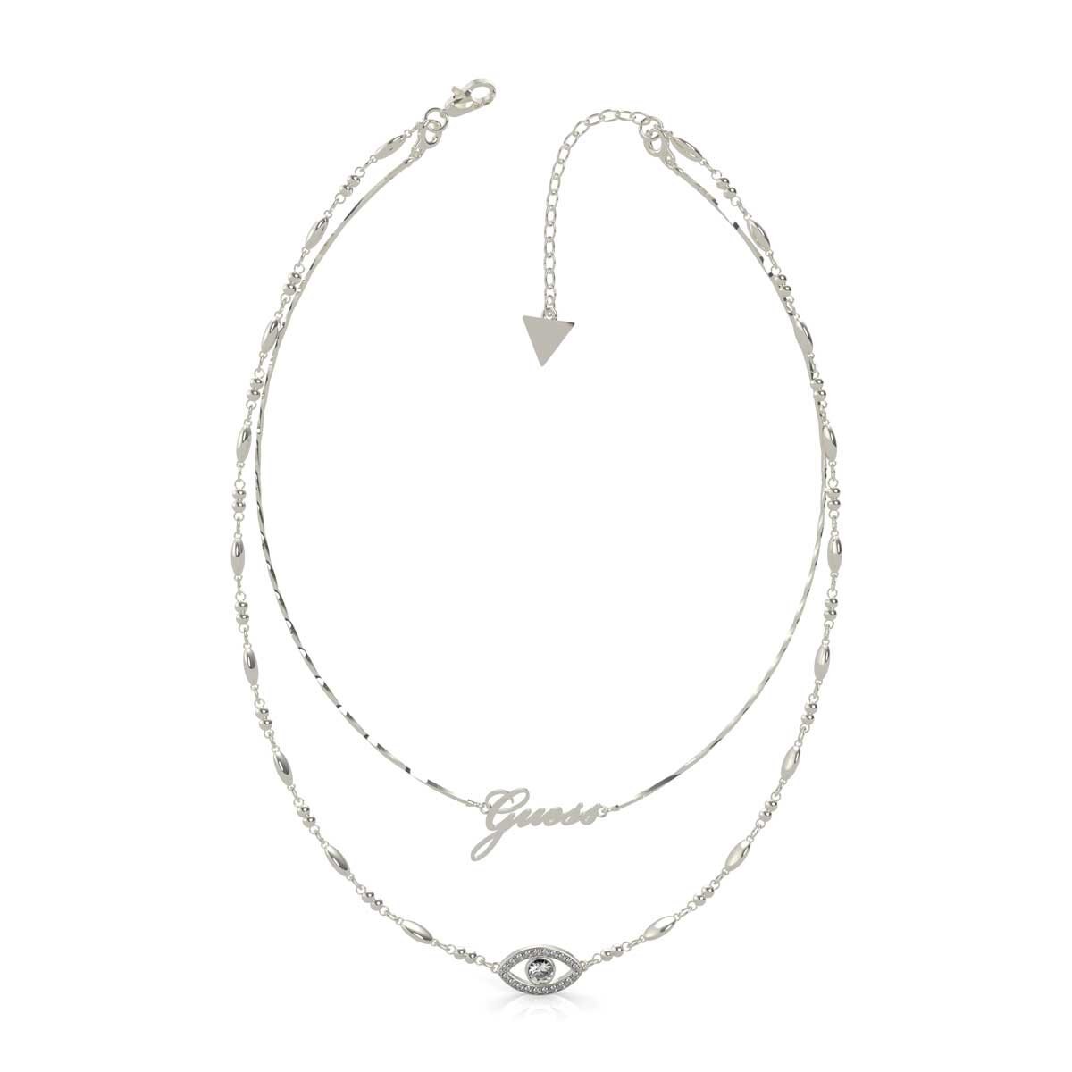 Collar Get Lucky Plata Guess