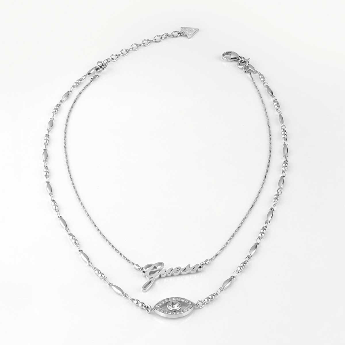 Collar Get Lucky Plata Guess