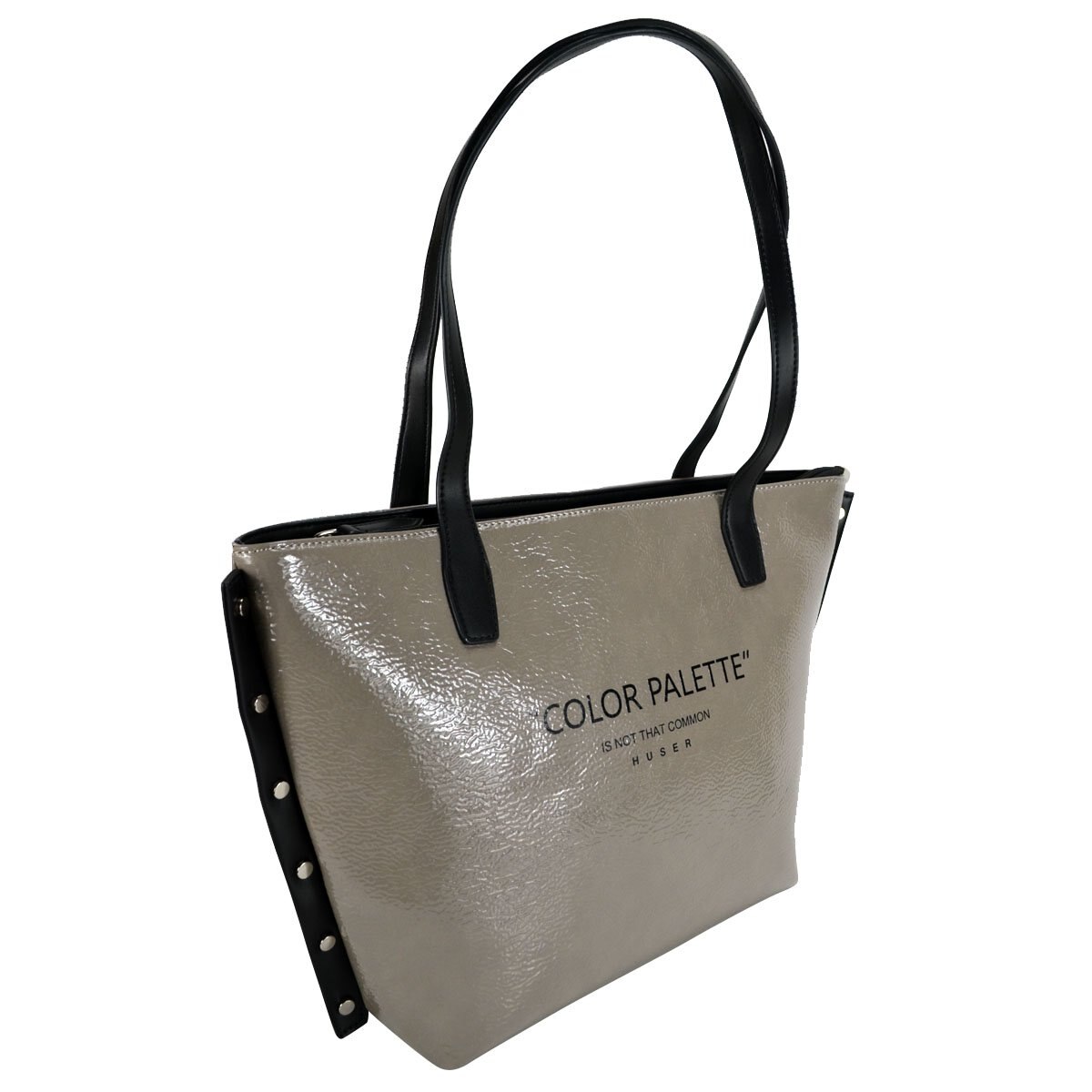 Tote Sintético Charol Huser Pathe
