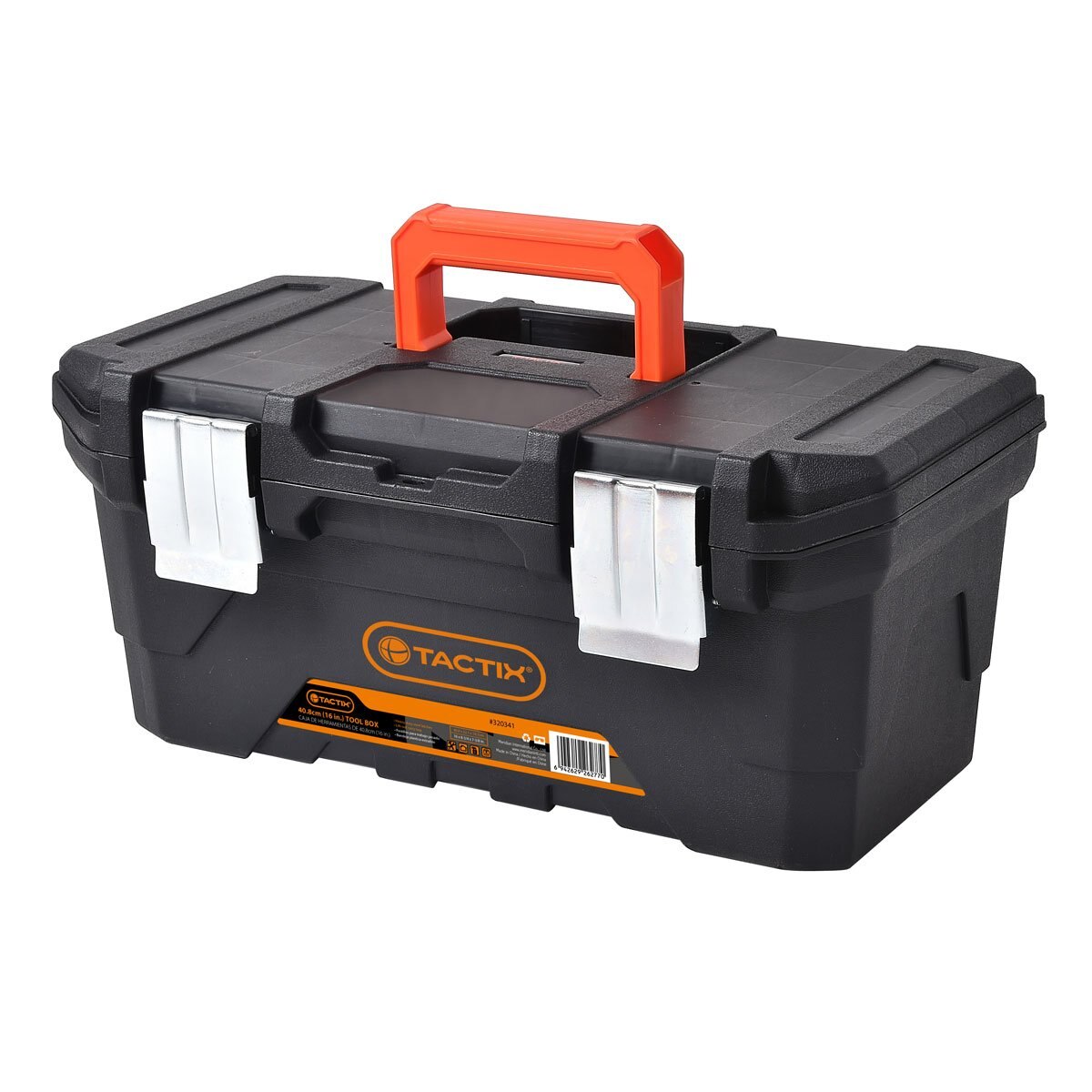 Caja Herramienta de Plástico 40.8 Cm (16 In) Tactix