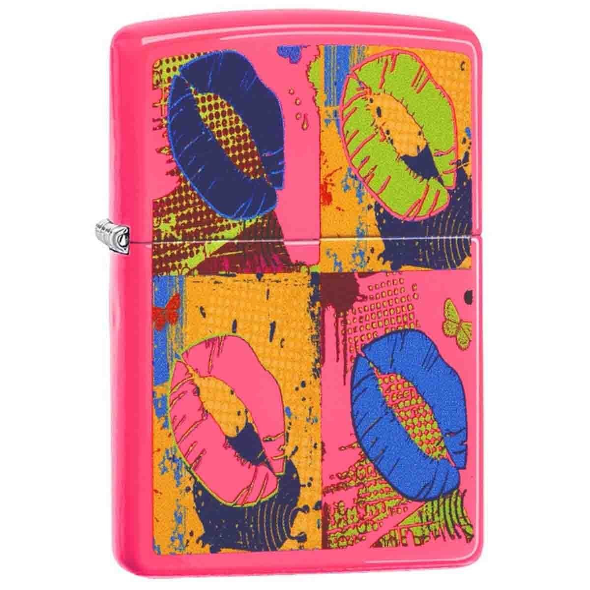 Encendedor Rosa Neón Zippo