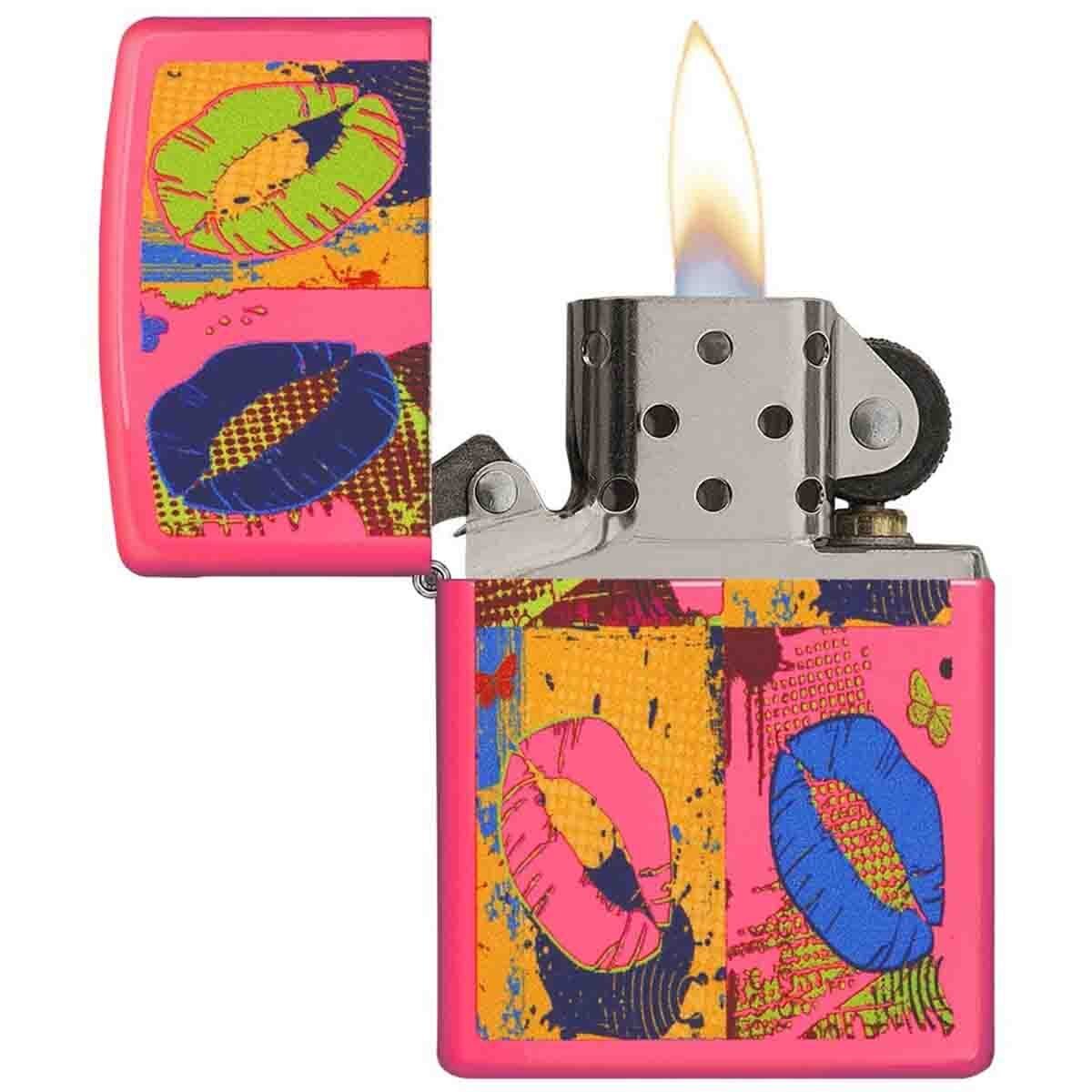 Encendedor Rosa Neón Zippo