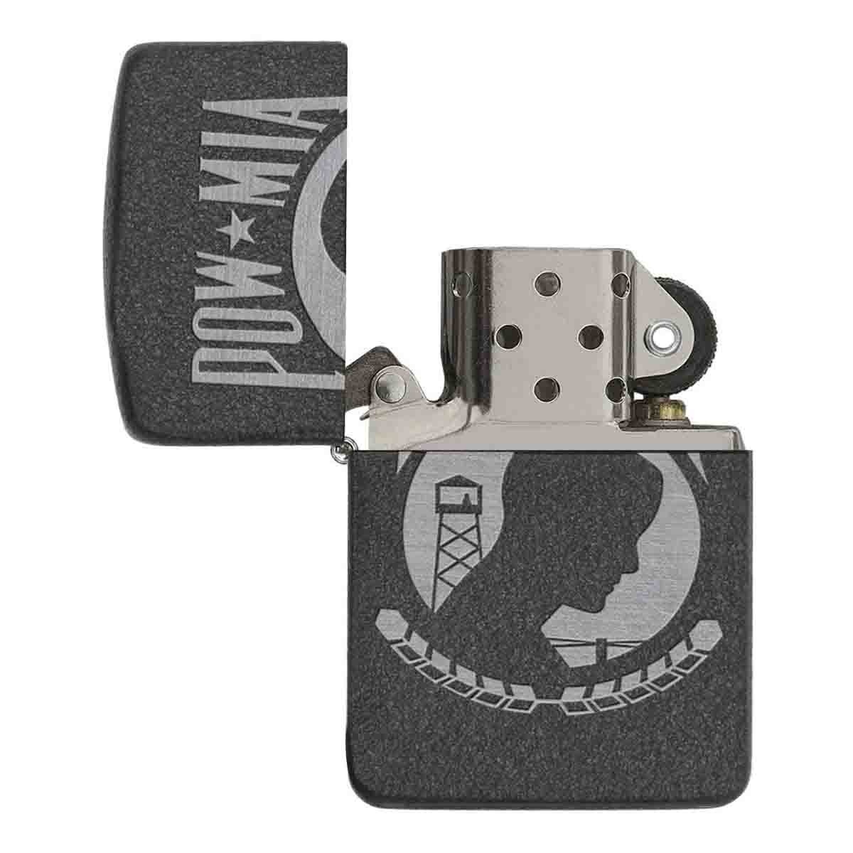 Encendedor Cromado con Diseño Zippo