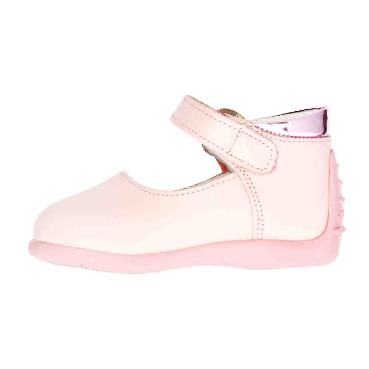 Zapatos Mary Jane Corazones y Hebilla Rosa Andanenes