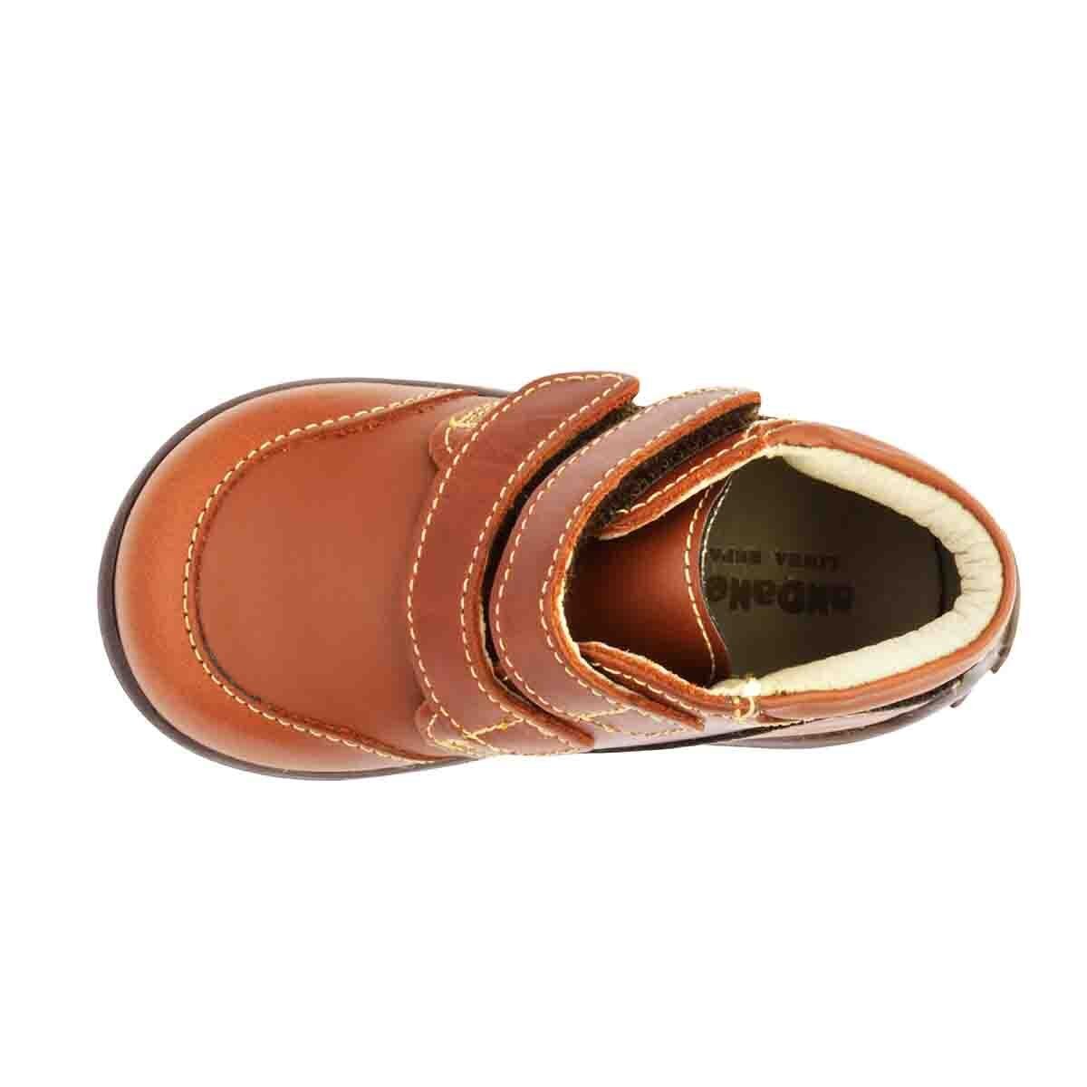 Botita con Puntera y Velcro Café Andanenes para Niña