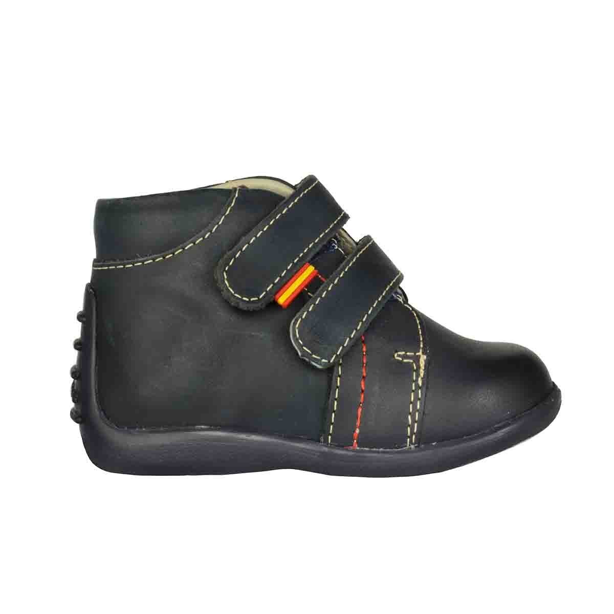 Botita con Puntera y Velcro Marino Andanenes para Niña
