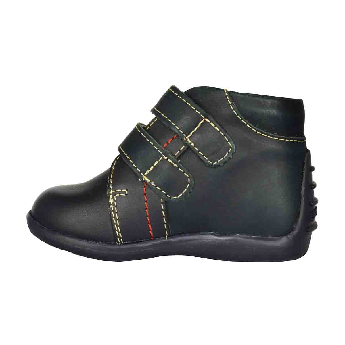 Botita con Puntera y Velcro Marino Andanenes para Niña