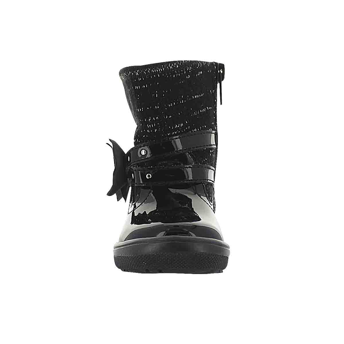 Bota Invernal Nala con Cuello Textil Negro Chabelo