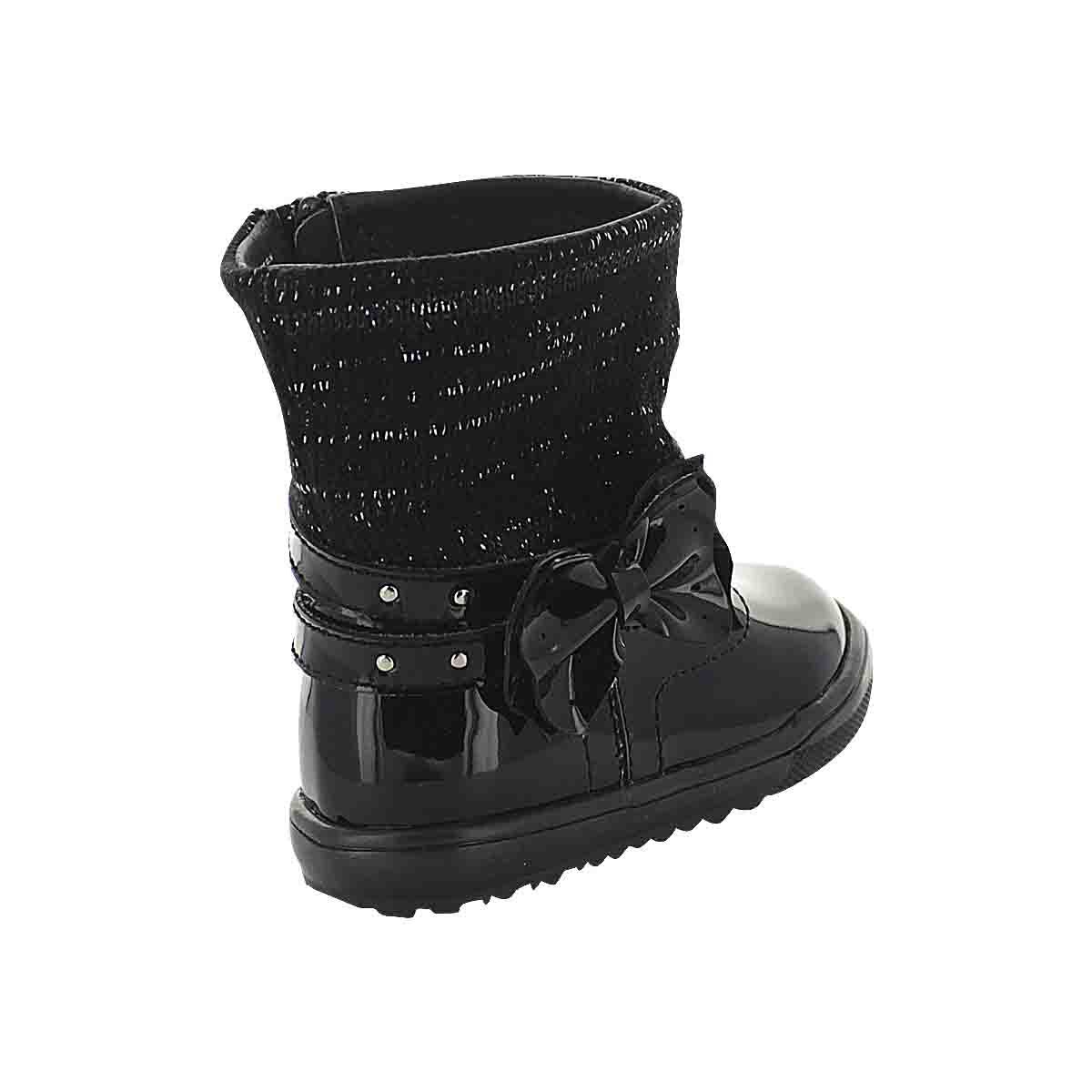 Bota Invernal Nala con Cuello Textil Negro Chabelo