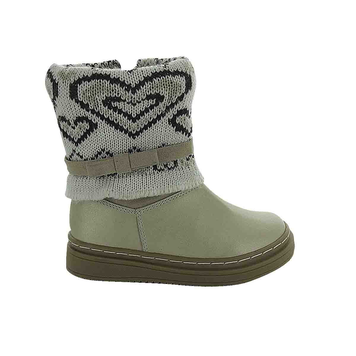 Bota Invernal Rio con Cuello Textil Oro Chabelo