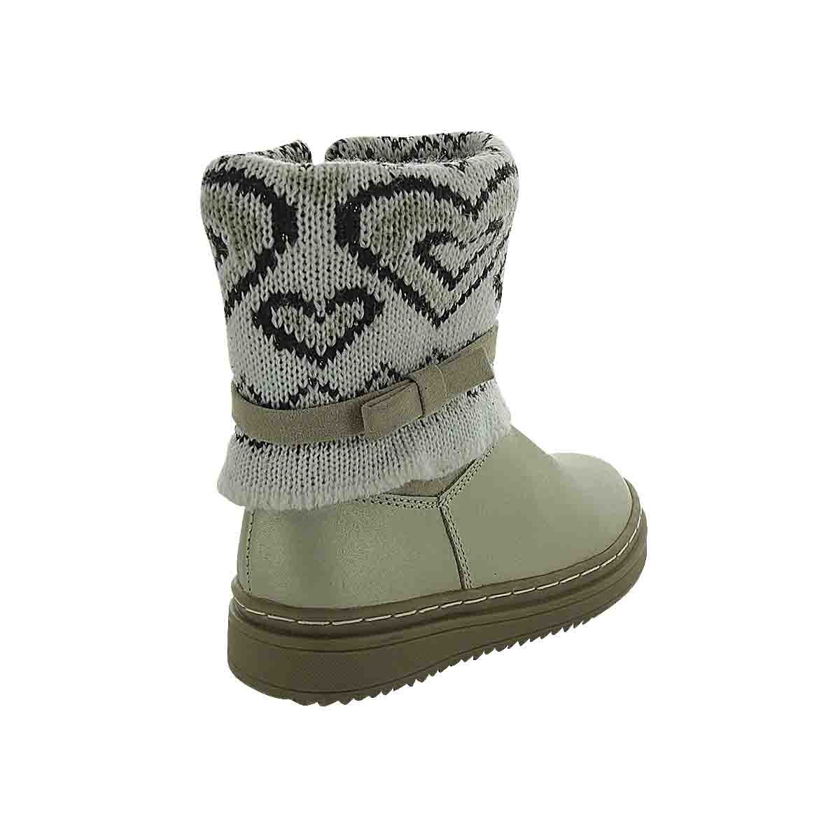Bota Invernal Rio con Cuello Textil Oro Chabelo