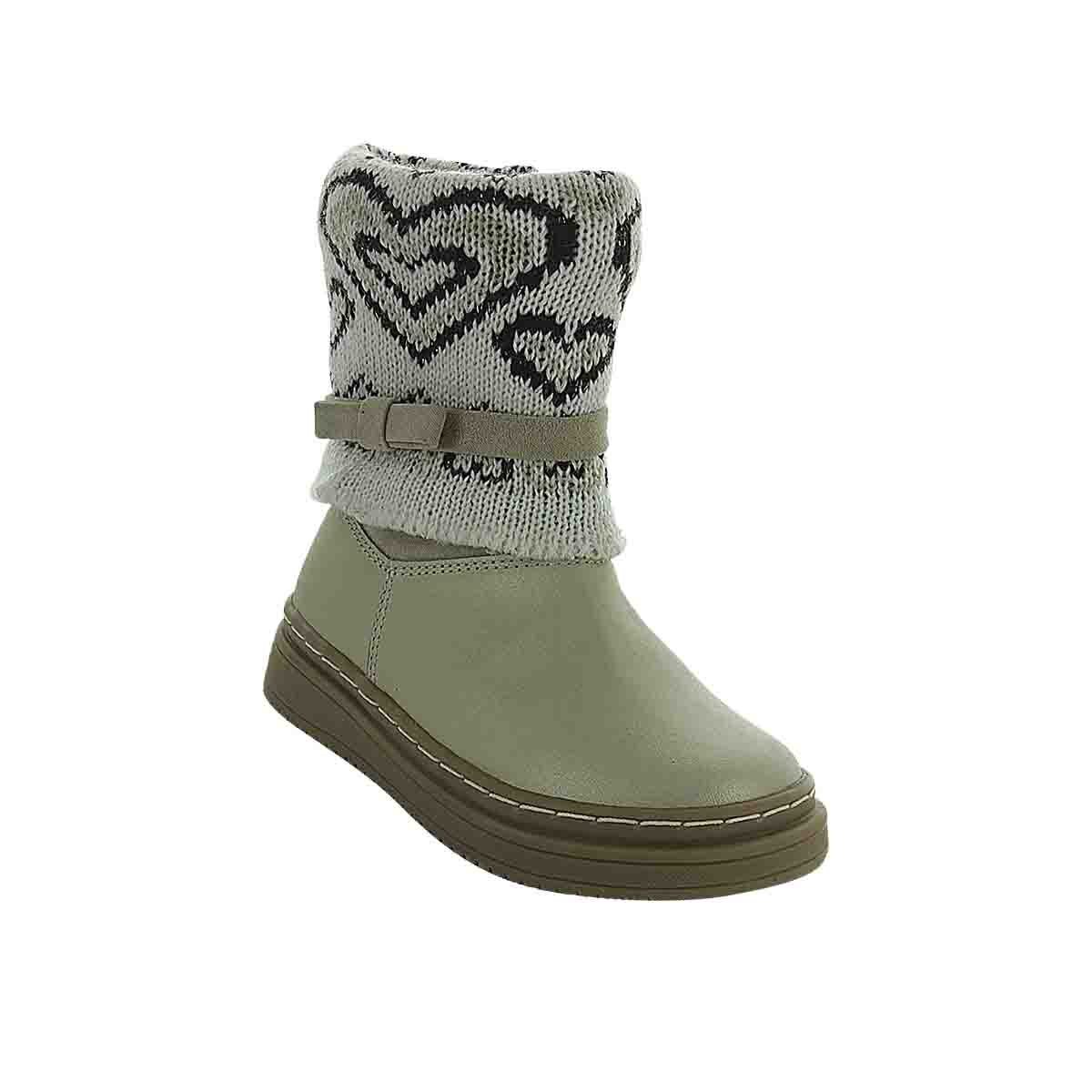 Bota Invernal Rio con Cuello Textil Oro Chabelo