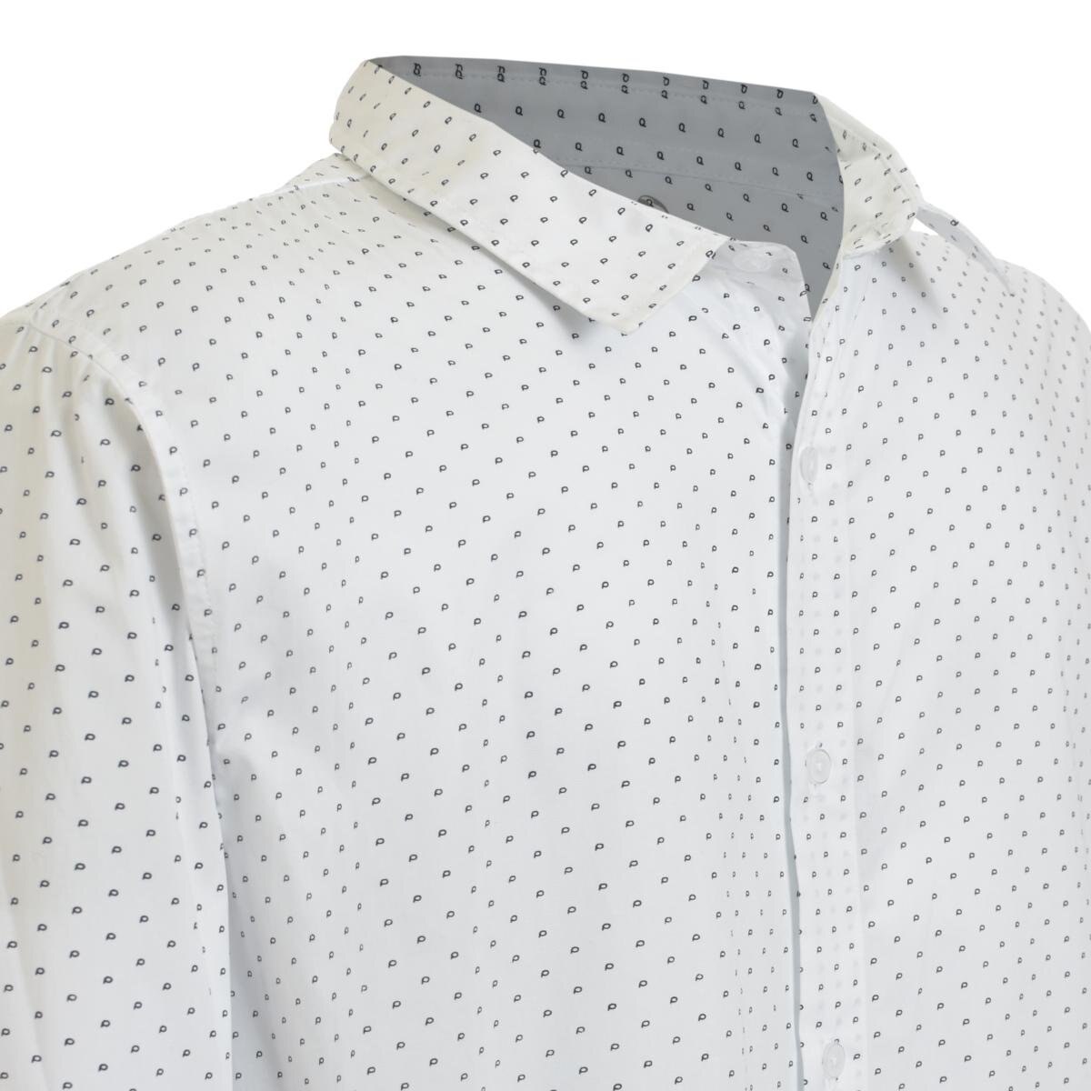 Camisa Manga Larga Estampada Blanco Fukka