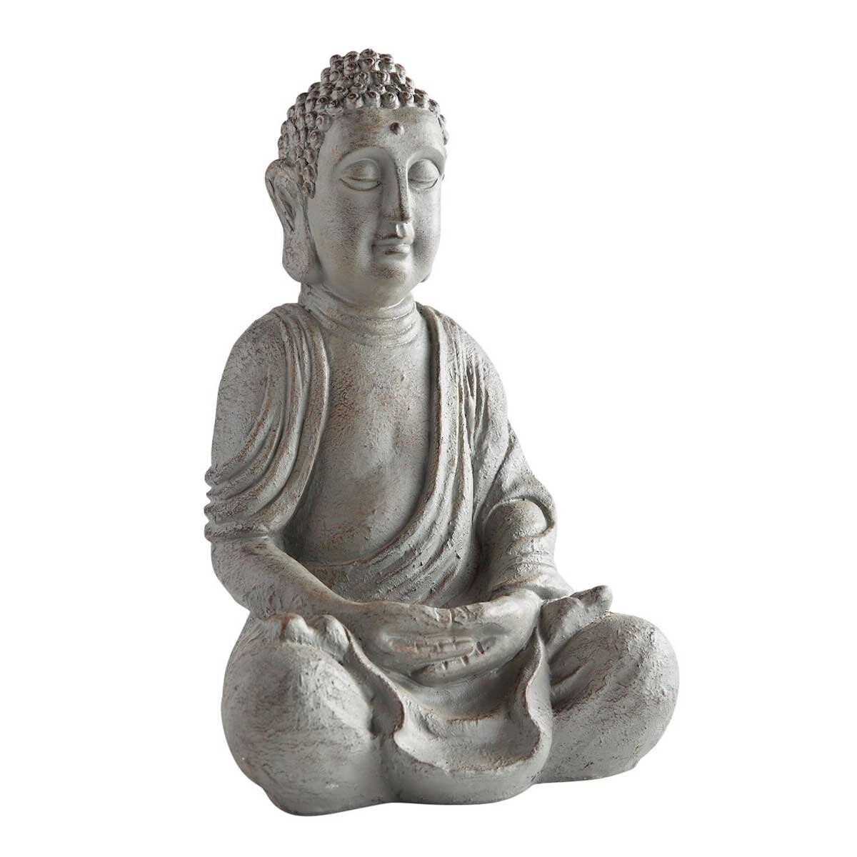 Figura Decorativa Buda Stone Pier 1 Omports