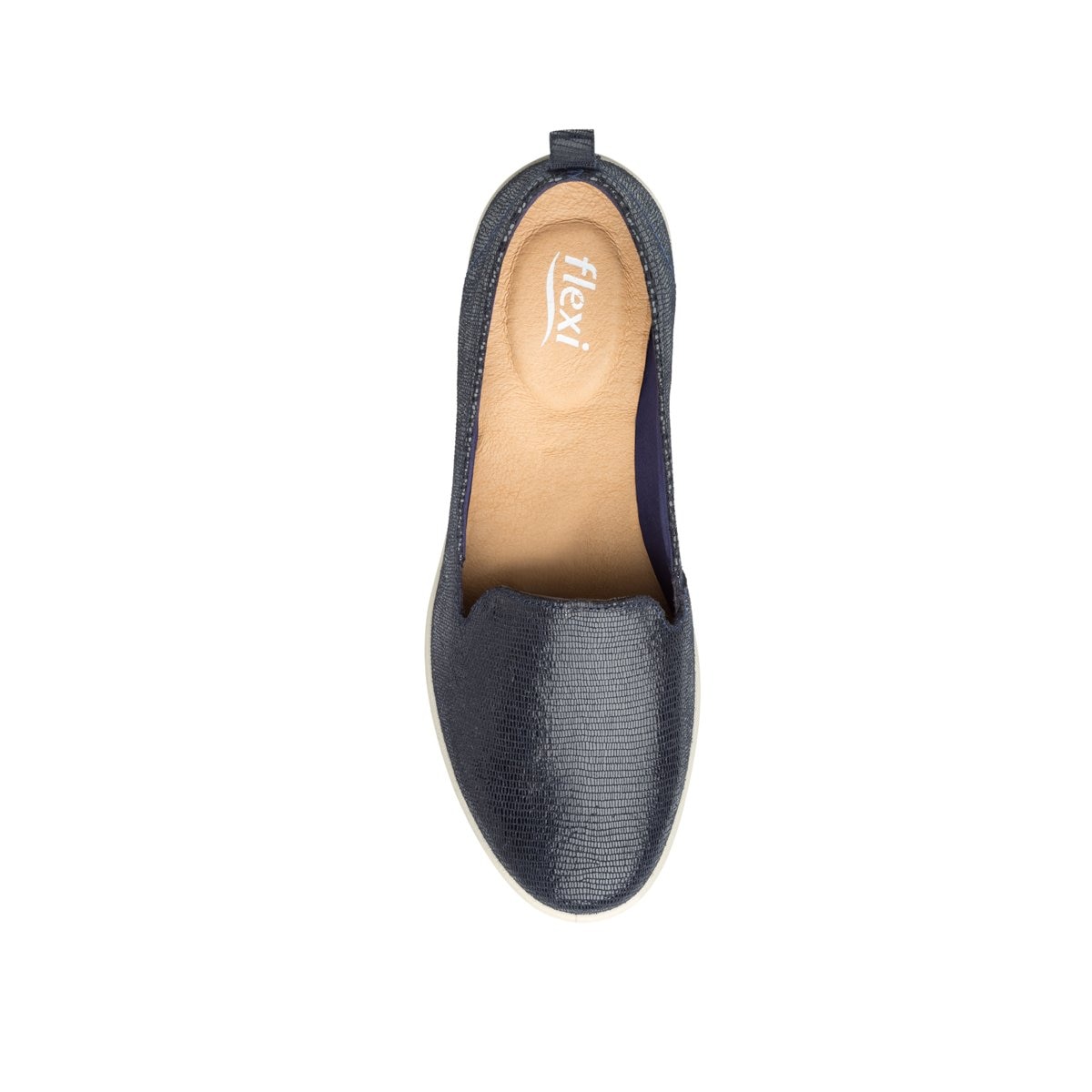 Mocasín Color Azul Flexi