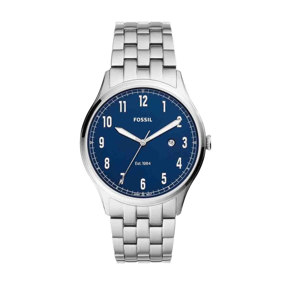 Reloj para Caballero Color Plata Fossil