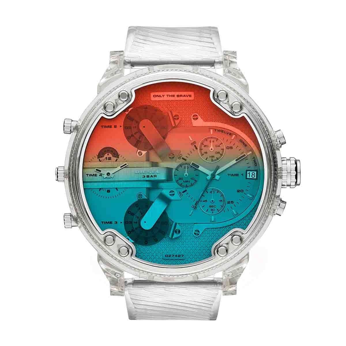 Reloj Para Caballero Color Transparente Diesel Sears