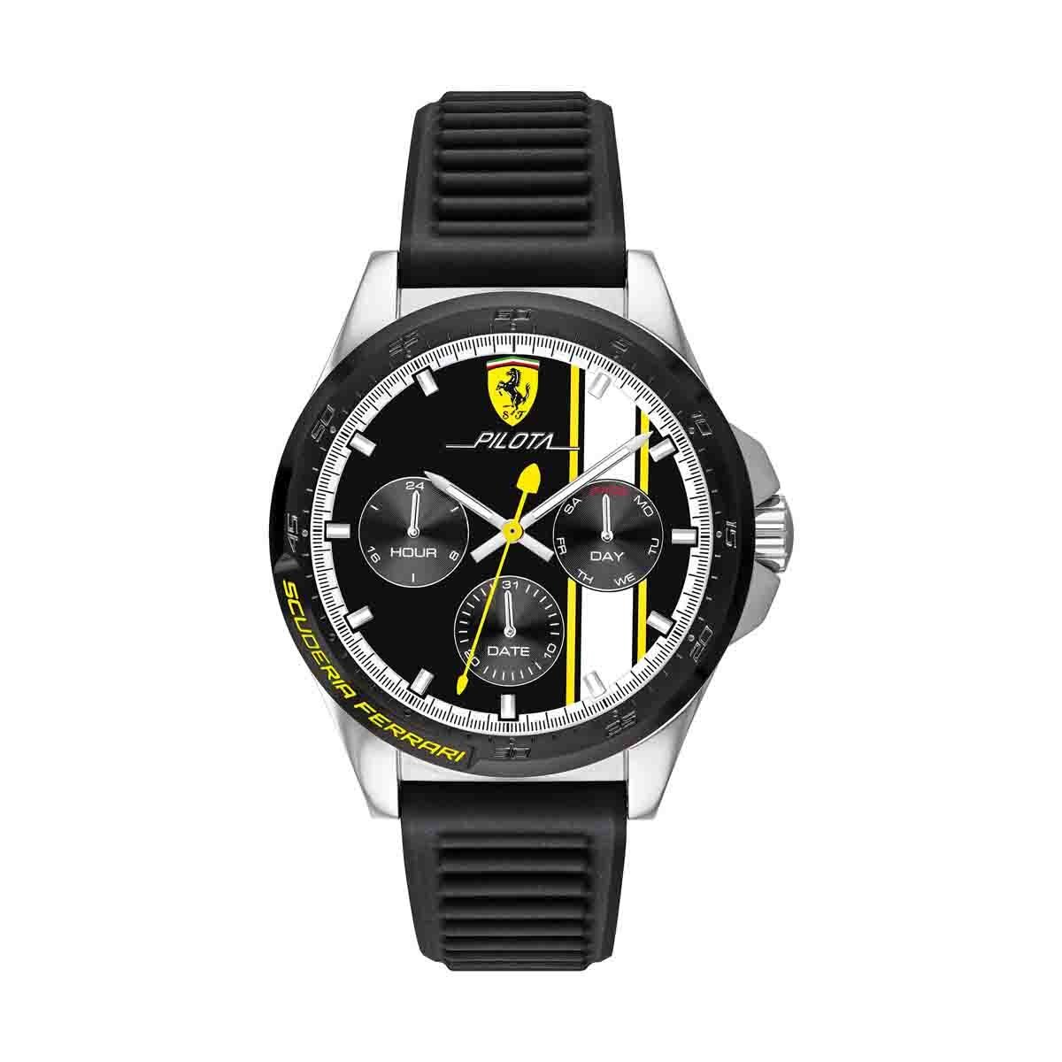 Reloj para Caballero Color Negro Ferrari