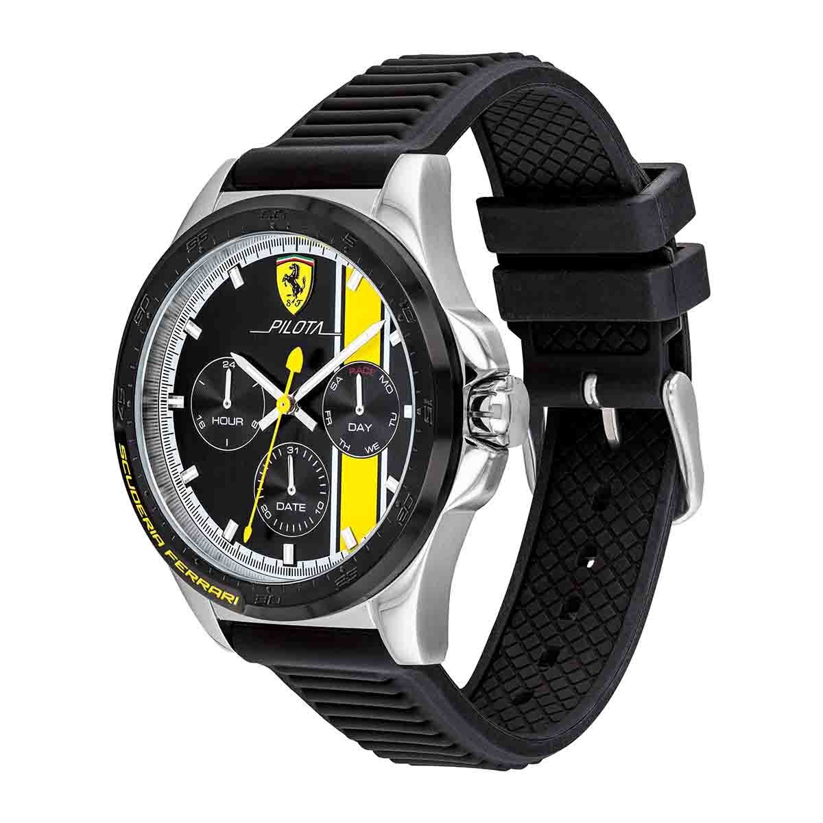 Reloj para Caballero Color Negro Ferrari