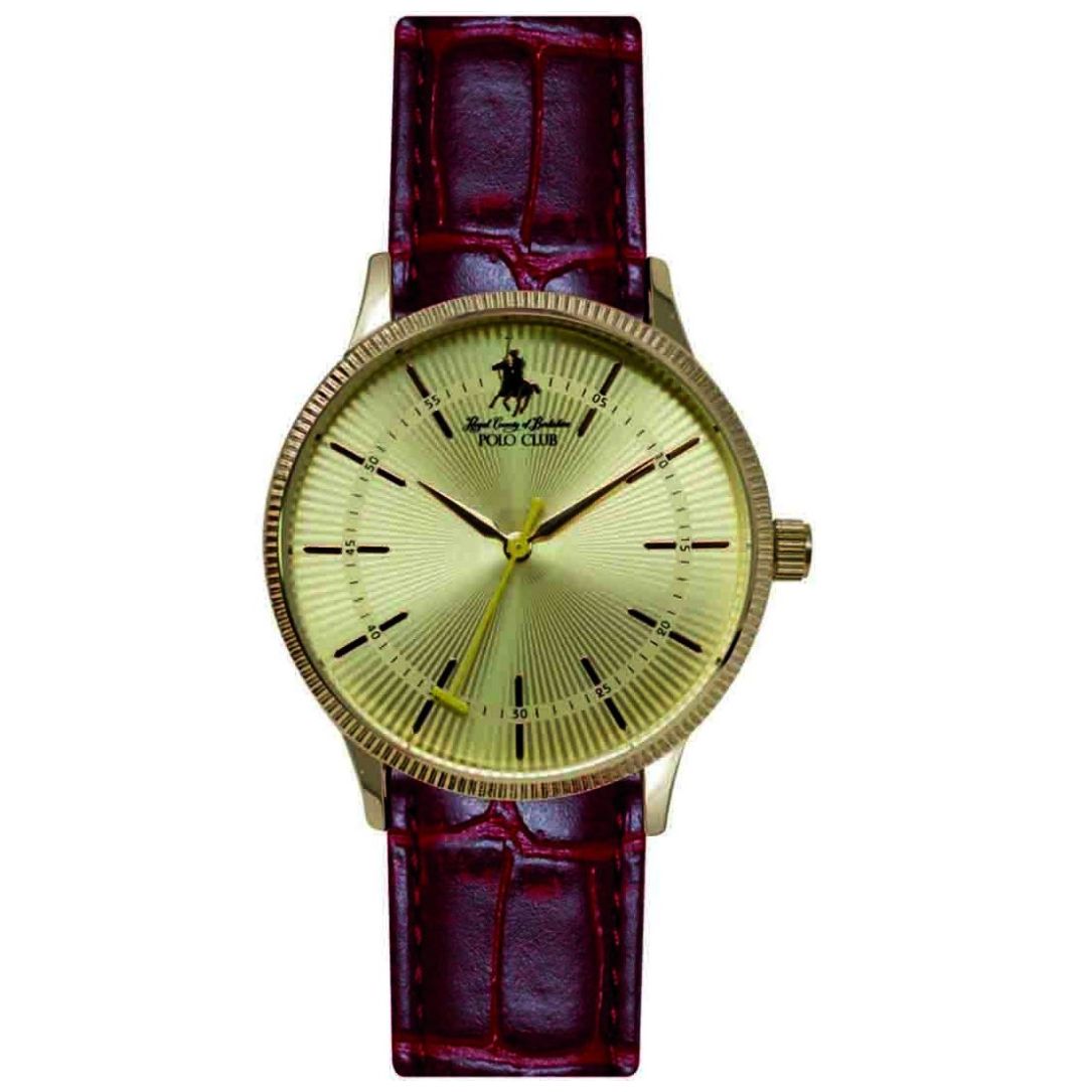 Reloj para Caballero Color Café Polo Club