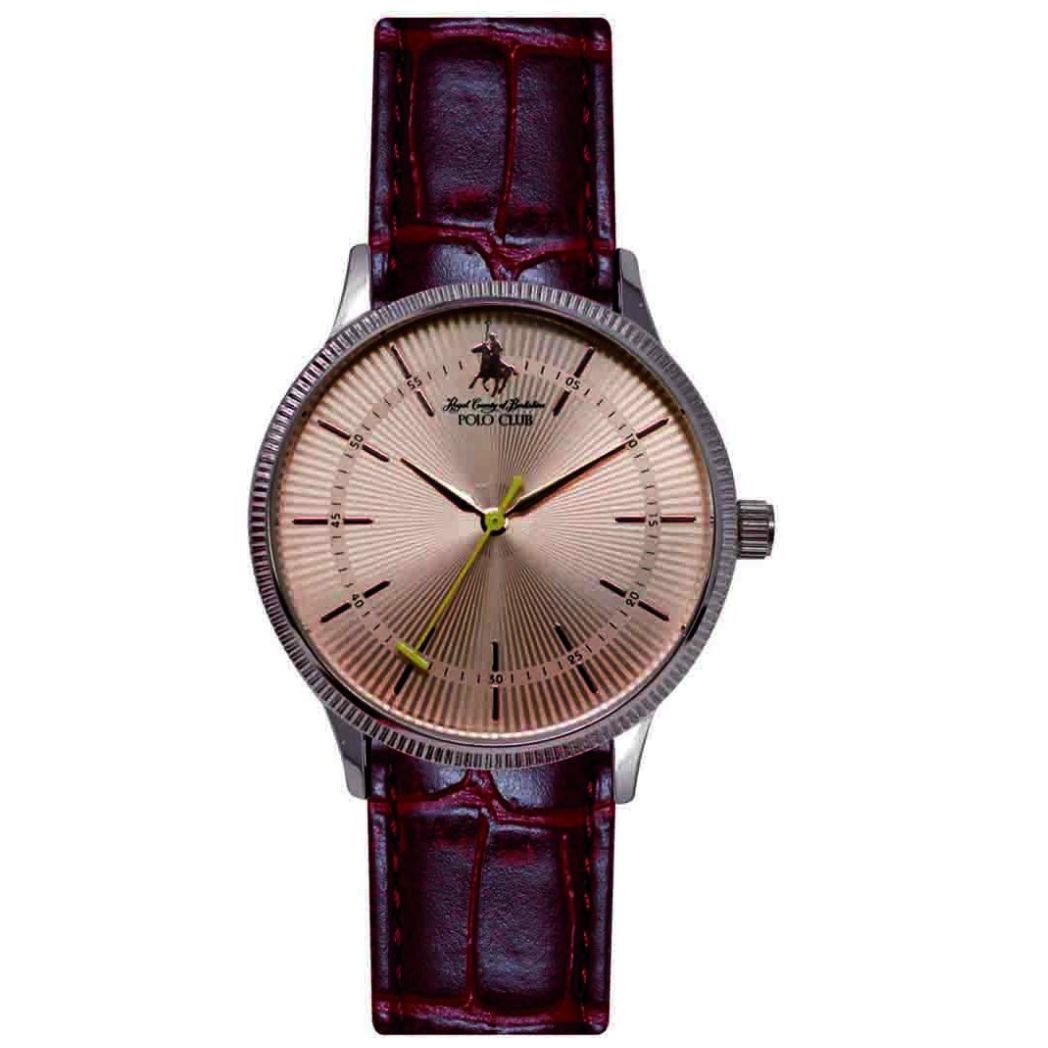 Reloj para Caballero Color Café Polo Club