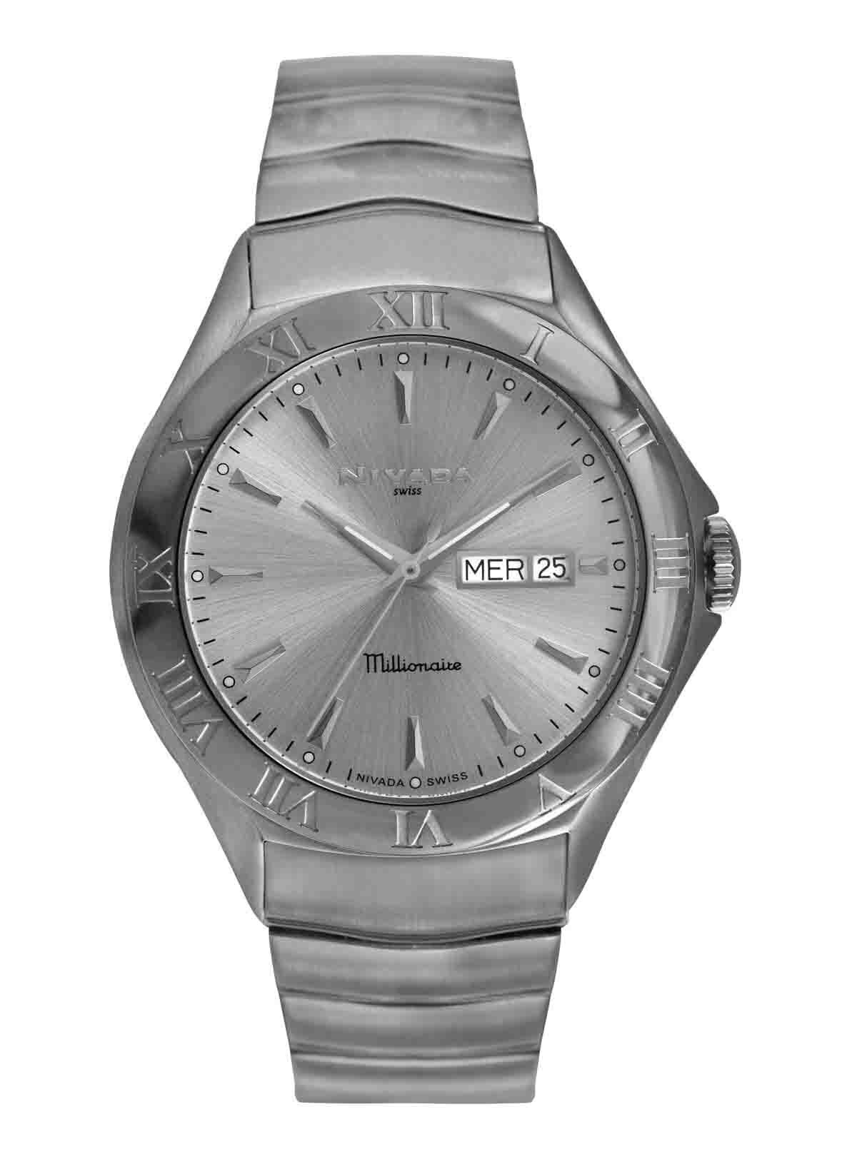 Reloj para Caballero Color Acero Nivada