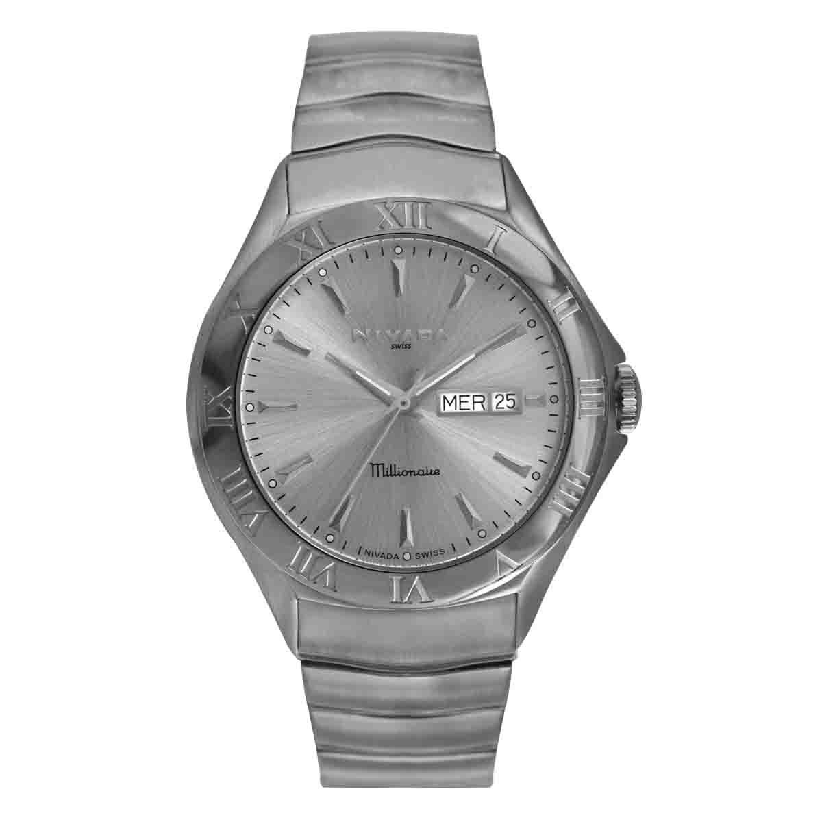Reloj para Caballero Color Acero Nivada