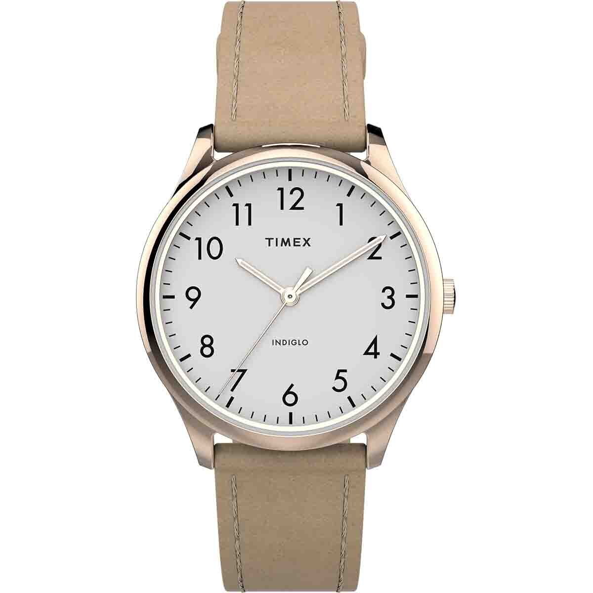 Reloj para Caballero Color Crema Timex