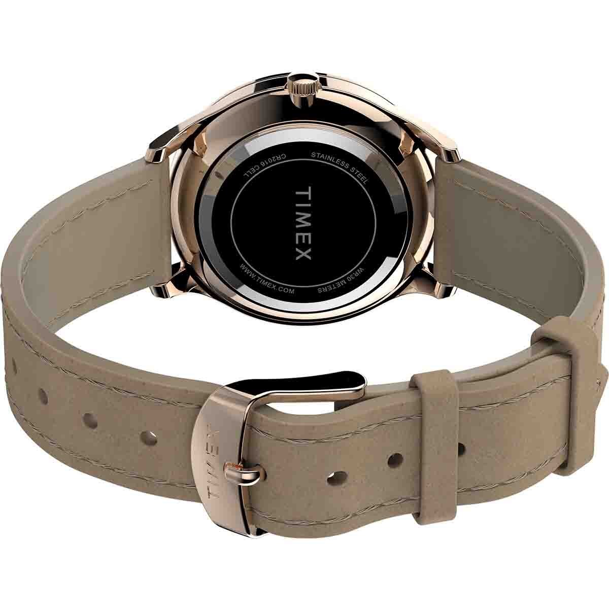 Reloj para Caballero Color Crema Timex