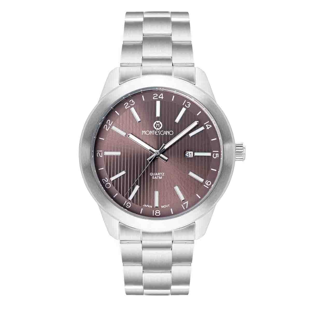 Reloj para Caballero Color Plata Montescano