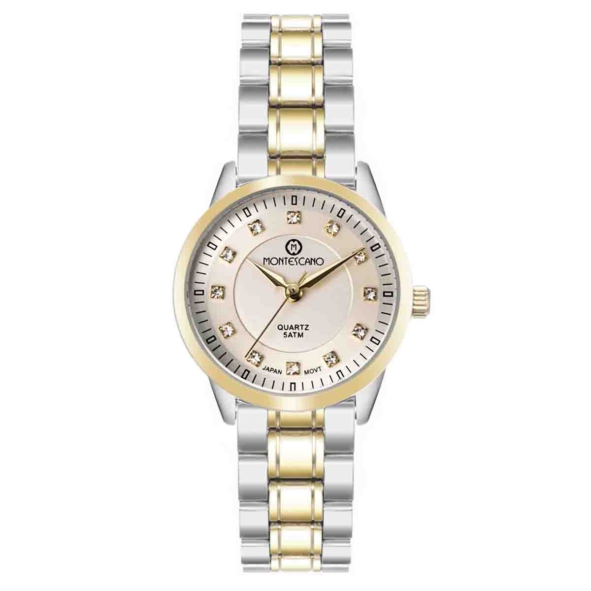 Reloj para Caballero Color Oro Y Plata Montescano
