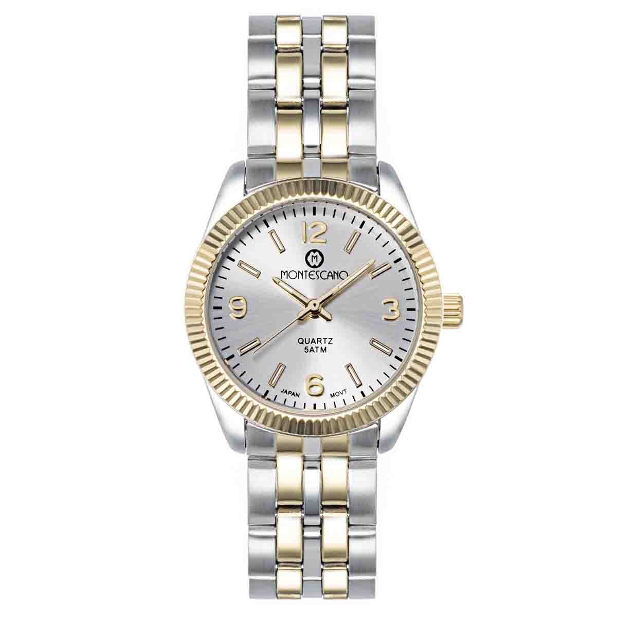 Reloj para Caballero Color Oro Y Plata Montescano