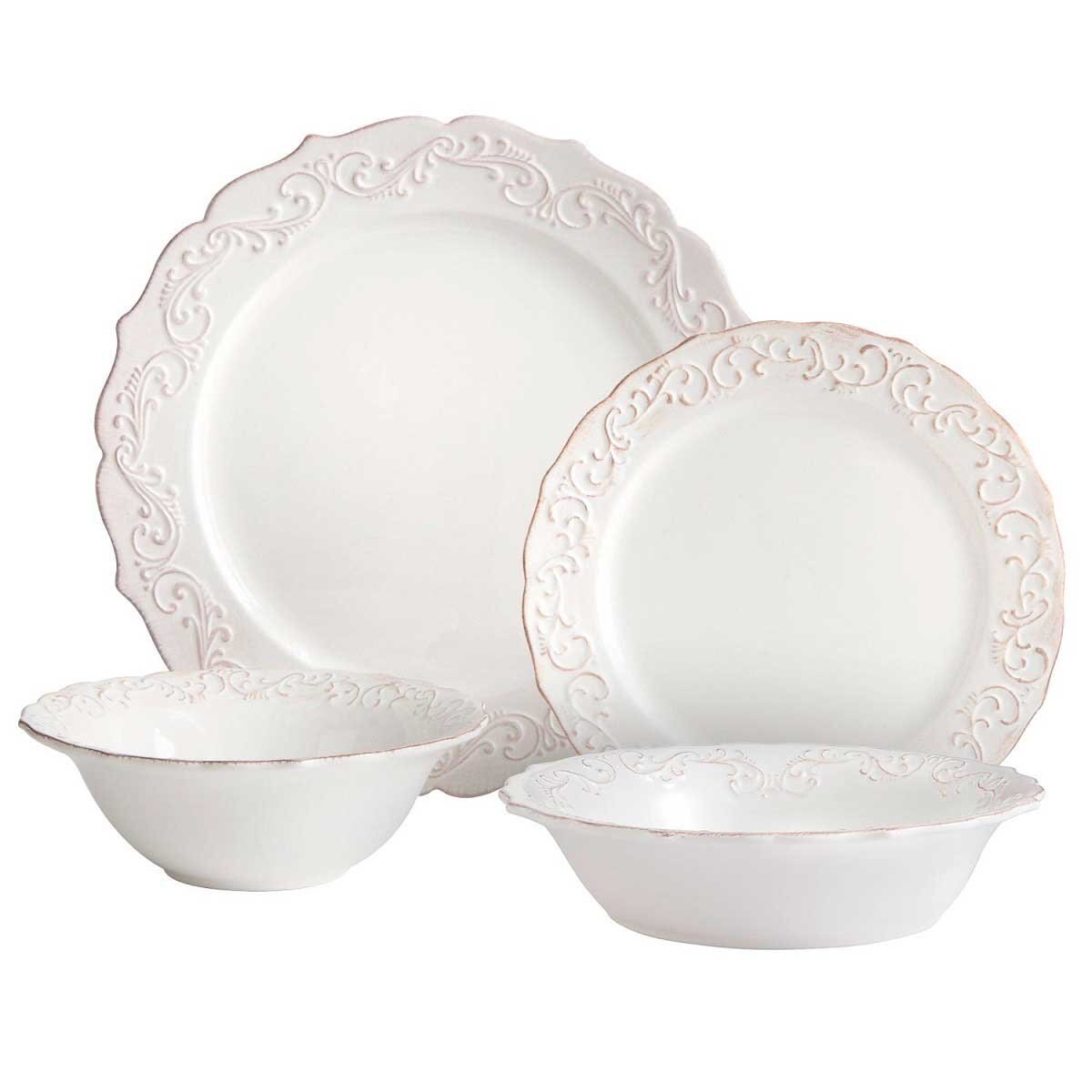 Plato para Ensalada Antique Scroll Pier 1 Imports